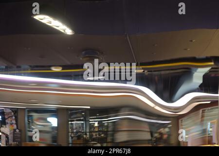 reflex of aluminium texture and background . Stock Photo