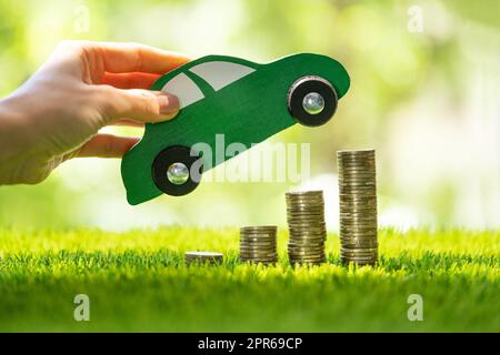 Car Auto Business Growth And Profit Stock Photo