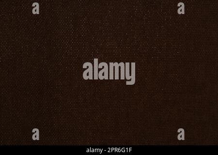 Brown canvas grunge background texture dark brown fabric Stock Photo