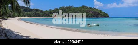 Seychelles, Mahe -  Anse Boileau Beach Stock Photo