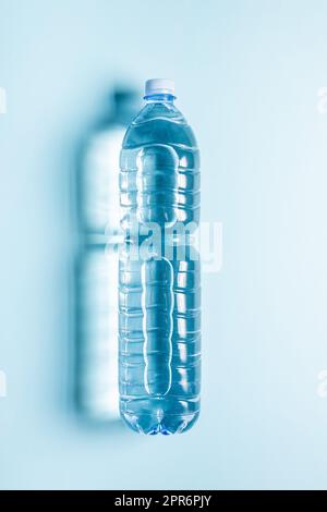 Plastic water bottle Stock Photo