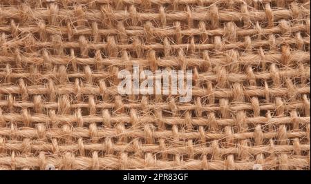 Texture of burlap sack Stock Photo