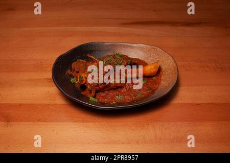 Delicious Lamb Curry Stock Photo
