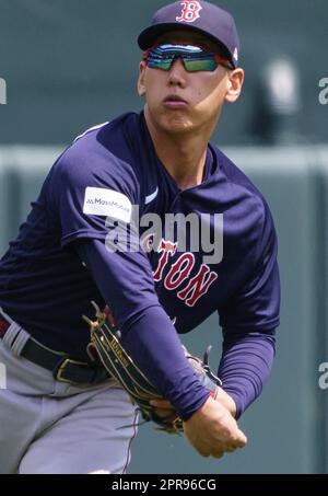 BALTIMORE, MD - APRIL 26: Boston Red Sox starting pitcher Tanner