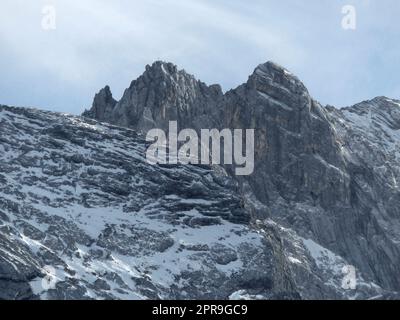 Wamberg mountain tour, Garmisch-Partenkirchen, Bavaria, Germany Stock Photo
