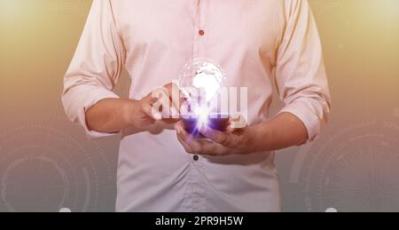 Age of technology People's, Use of technology in the modern era Stock Photo