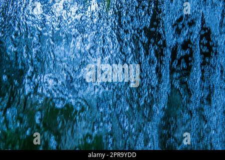Falling water very blurred Stock Photo