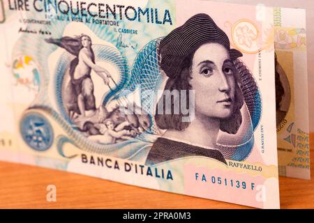 Italian money a business background Stock Photo