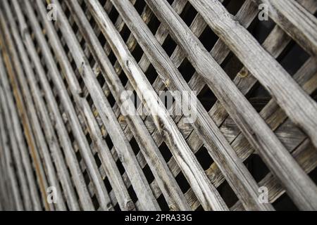 Wooden grid background Stock Photo