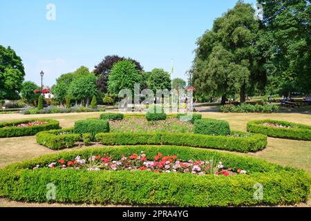 Manor Gardens, Exmouth, Devon, England, United Kingdom Stock Photo