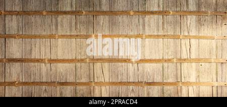 Bamboo wood wall background, zen wallpaper texture Stock Photo