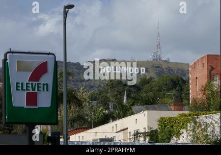 Los Angeles, California, USA 29th March 2023 Hollywood Sign on March 29, 2023 in Los Angeles, California, USA. Photo by Barry King/Alamy Stock Photo Stock Photo