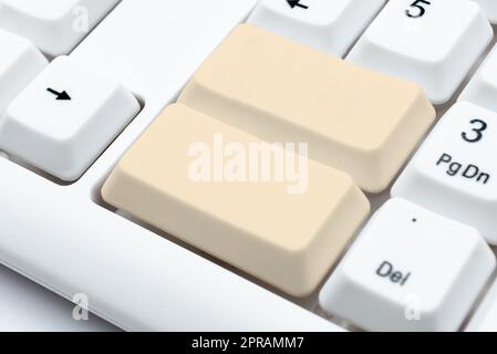 Important Messages Written On Keyboard Buttons With Pen Placed Between Them. Crutial Informations Presented On Pc Keys. Critical Announcemets Displayed. Stock Photo