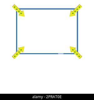 Design Drawing Of Some Comic Frames As Background With Speech Bubbles Stock Photo