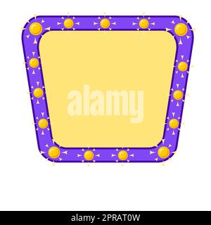 Design Drawing Of Some Comic Frames As Background With Speech Bubbles Stock Photo