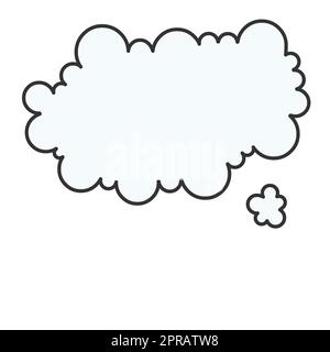 Design Drawing Of Some Comic Frames As Background With Speech Bubbles Stock Photo