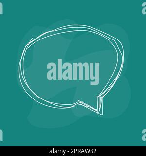 Design Drawing Of Some Comic Frames As Background With Speech Bubbles Stock Photo