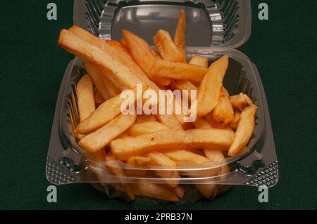 American French Fries Stock Photo