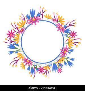 Design Drawing Of Some Comic Frames As Background With Speech Bubbles Stock Photo
