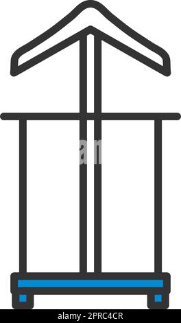 Hanger Stand Icon Stock Vector
