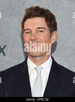 Per Saari arriving to the ‘Love & Death’  Los Angeles Premiere at Directors Guild of America Theatre  on April 26, 2023 in West Hollywood, CA. © Lisa OConnor/AFF-USA.com Stock Photo