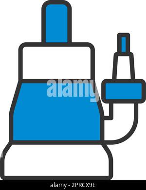 Submersible Water Pump Icon Stock Vector