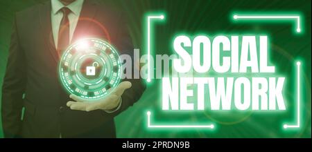 Inspiration showing sign Social NetworkInteractions Sharing Information Interpersonal relationship. Business idea Interactions Sharing Information Interpersonal relationship Businessman Holding Mobile Phone With Important Messages And Pointing On It Stock Photo