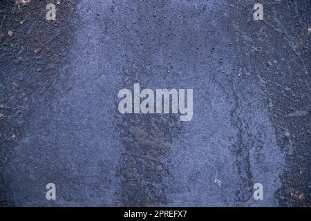 Old metal surface covered black ash  abstract background texture Stock Photo