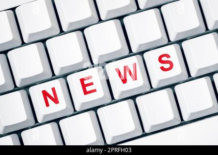 Internet news concept Stock Photo