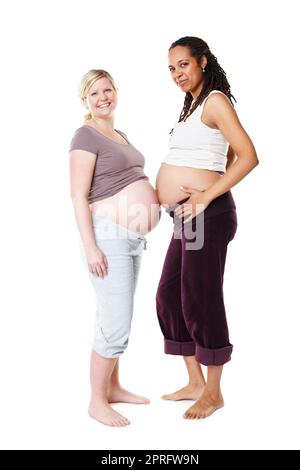 Pregnancy, Pregnant Woman, Happiness of Motherhood Stock Photo