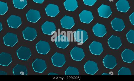 Grid with ventilation holes of computer air cooling system. abstract background Stock Photo