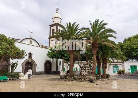 San Gines churh (1574). Arrecife. Lanzarote. Canary Islands. Spain. Stock Photo