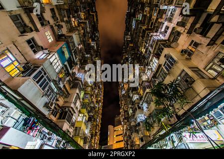 Hong Kong apartment high-rise apartment (Quarry Bay) Stock Photo