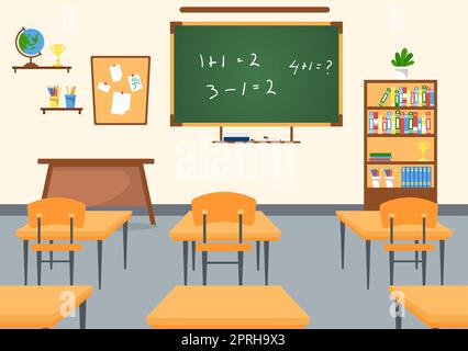 Cute Classroom Background/ Classroom Animated Background 