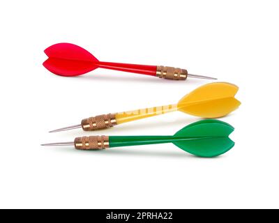 Dart isolated on white background Stock Photo