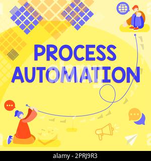 Handwriting text Process AutomationTransformation Streamlined Robotic To avoid Redundancy. Business showcase Transformation Streamlined Robotic To avoid Redundancy Stock Photo