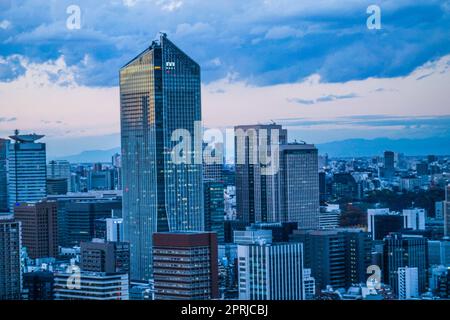 Scenes from Seaside top (observation deck of the World Trade Center). Shooting Location: Tokyo metropolitan area Stock Photo
