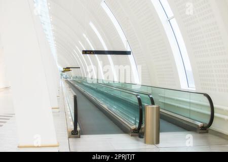 The airport terminal - abstract background. The the airport terminal - abstract architectural details. Stock Photo