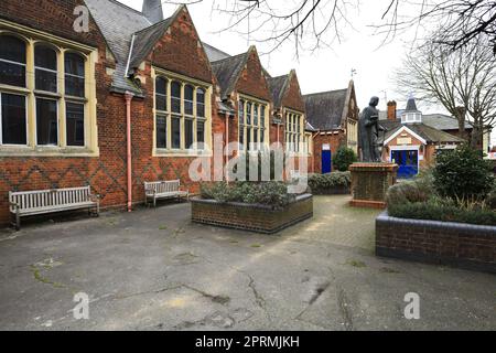 The Braintree Museum building, Braintree town, Essex, England, UK Stock Photo