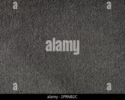 black wool fabric texture useful as a background Stock Photo