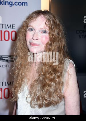 April 27, 2023, New York, New York, USA: Mia Farrow attends the 2023 Time100 Gala at Jazz at Lincoln Center in New York. (Credit Image: © Photo Image Press via ZUMA Press Wire) EDITORIAL USAGE ONLY! Not for Commercial USAGE! Stock Photo