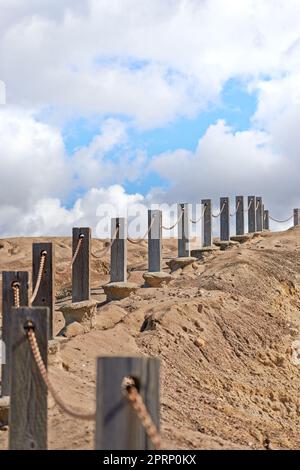 Torrey Pines State and Beach Park - San Diego, California, USA. The beautiful Torrey Pines Park, San Diego, California. Stock Photo