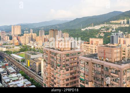 New Taipei, Taiwan 07 September 2022: Xizhi District in Taiwan Stock Photo