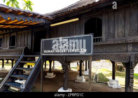 Crafts & Cultural Handicraft Complex and Negeri Sembilan State Museum is located in Seremban, Negeri Sembilan. Peninsular Malaysia. Stock Photo