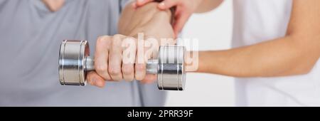 Physio Therapy Equipment And Rehab Physical Trainer Stock Photo