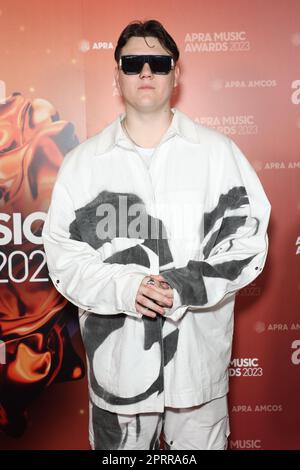 Sydney, Australia. 27th April 2023. Tbc attends the APRA Music Awards 2023 at Grand Ballroom, International Convention Centre, Darling Harbour. Credit: Richard Milnes/Alamy Live News Stock Photo