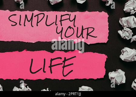 Conceptual caption Change Your Mindset, Business concept Manage your day work Take the easy way Organize Stock Photo