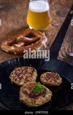 austrian cheese dumplings Stock Photo