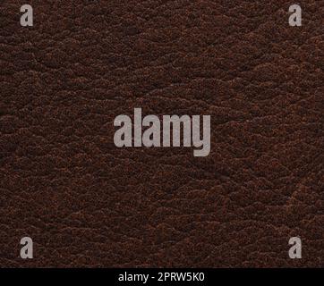 Beautiful texture of a rustic vintage brown leather surface Stock Photo