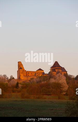 Lipnice nad Sazavou castle, Vysocina region, Czech Republic Stock Photo